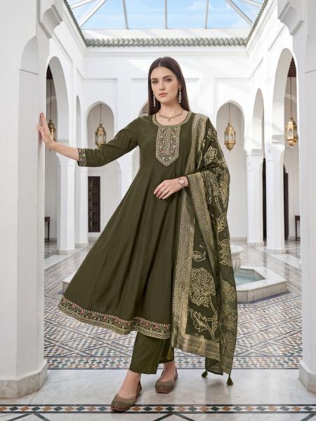 Ossm resham vol 3 anarkali daily wear anarkali kurtis wholesale in siliguri